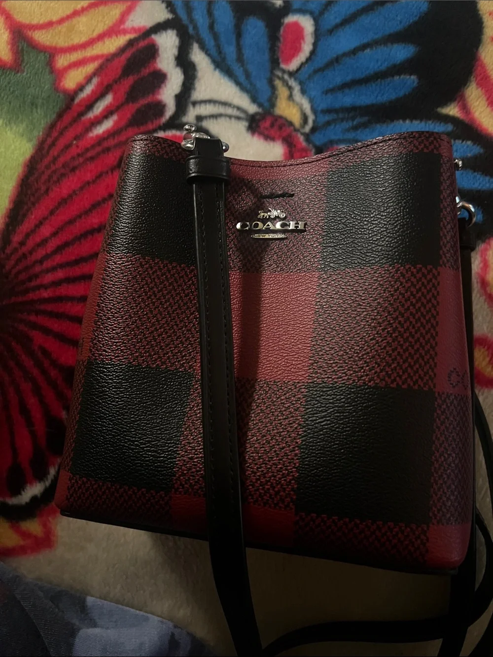 Coach crossbody red